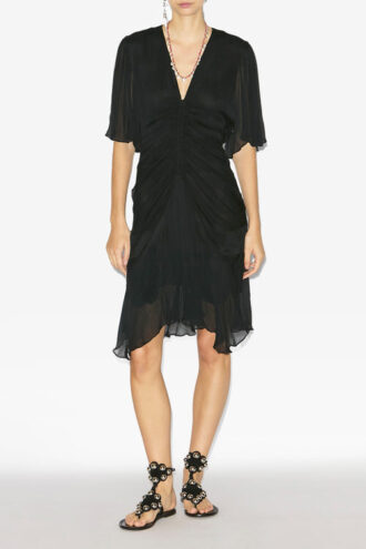 Robe courte en mousseline Vivienne Robe courte en mousseline Vivienne
