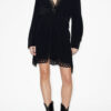 Robe courte Felie avec broderies anglaises Robe courte Felie avec broderies anglaises