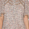 Robe courte froncée en coton Celyana Robe courte froncée en coton Celyana