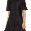 Robe courte froncée en coton Celyana Robe courte froncée en coton Celyana