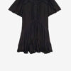 Robe courte froncée en coton Celyana Robe courte froncée en coton Celyana