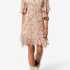 Robe courte imprimée en mousseline Vivienne Robe courte imprimée en mousseline Vivienne
