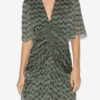 Robe courte imprimée en mousseline Vivienne Robe courte imprimée en mousseline Vivienne