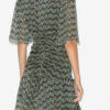 Robe courte imprimée en mousseline Vivienne Robe courte imprimée en mousseline Vivienne