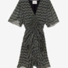Robe courte imprimée en mousseline Vivienne Robe courte imprimée en mousseline Vivienne