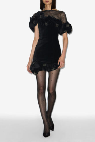 Robe courte à volants Eliska