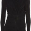 Robe drapée Zorah en jersey uni
