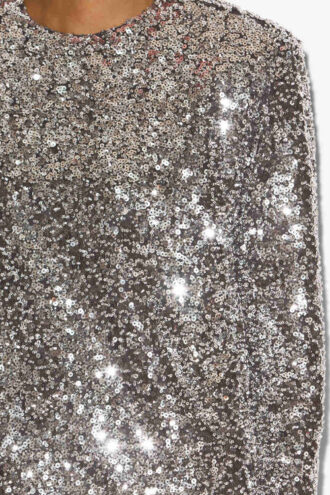 Robe droite à paillettes Heliane