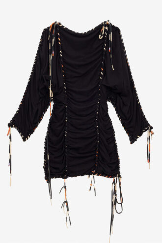 Robe en jersey tissé Zina