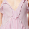 Robe en voile de coton à bretelles Vasma