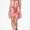 Robe en voile de coton imprimé smocké Anka Robe en voile de coton imprimé smocké Anka