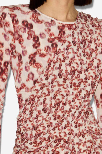 Robe fluide en jersey drapé Georgia Robe fluide en jersey drapé Georgia
