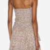 Robe légère en coton imprimé smocké Anka Robe légère en coton imprimé smocké Anka