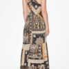 Robe longue à bretelles imprimé bandana Sabba Robe longue à bretelles imprimé bandana Sabba