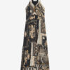 Robe longue à bretelles imprimé bandana Sabba Robe longue à bretelles imprimé bandana Sabba
