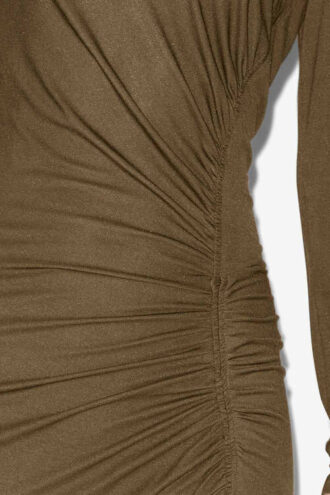 Robe longue drapée en jersey Jelina Robe longue drapée en jersey Jelina
