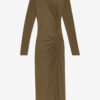 Robe longue drapée en jersey Jelina Robe longue drapée en jersey Jelina