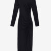 Robe longue drapée en jersey Jelina Robe longue drapée en jersey Jelina