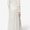 Robe longue en coton et soie à fleurs Robe longue en coton et soie à fleurs
