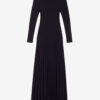 Robe longue en crêpe fin Gisole Robe longue en crêpe fin Gisole
