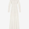 Robe longue en crêpe fin Gisole Robe longue en crêpe fin Gisole