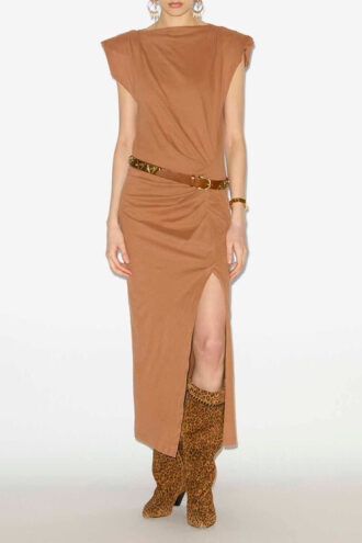 Robe longue en jersey Nadela
