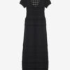 Robe longue en maille ajourée Aurore Robe longue en maille ajourée Aurore