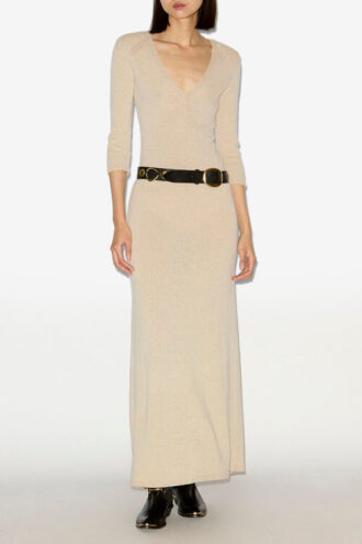 Robe longue en maille Salina Robe longue en maille Salina