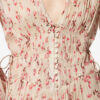 Robe longue en mousseline froissée Briane Robe longue en mousseline froissée Briane