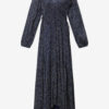 Robe longue en mousseline imprimée Briane Robe longue en mousseline imprimée Briane