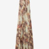Robe longue en voile de coton imprimé Vasmila Robe longue en voile de coton imprimé Vasmila