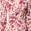 Robe longue imprimée en soie stretch Albini Robe longue imprimée en soie stretch Albini