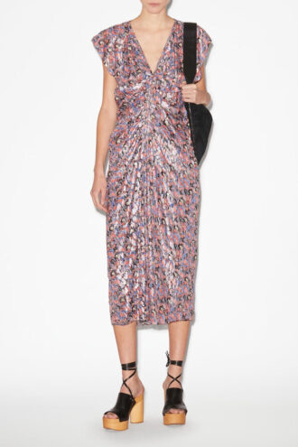 Robe longue imprimée Lyndsay Robe longue imprimée Lyndsay