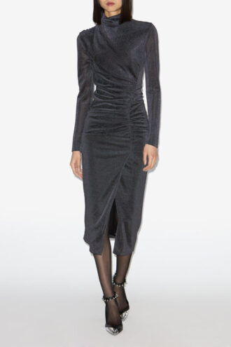 Robe longue Jenisa en lurex
