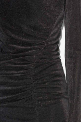Robe longue Jenisa en lurex