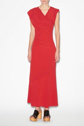 robe longue manches courtes kidena 1 330x495 - Robe longue &agrave; manches courtes Kidena