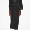 Robe longue Veona en coton et lin mélangés