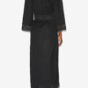 Robe longue Veona en coton et lin mélangés