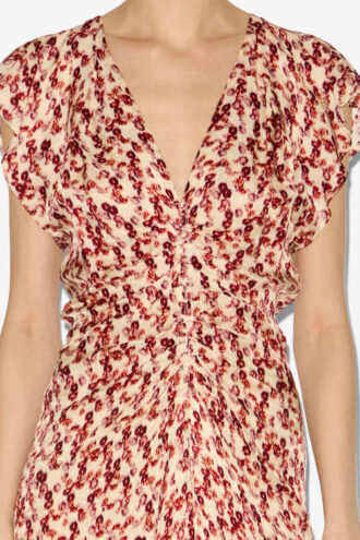 Robe midi en jacquard imprimé Lyndsay Robe midi en jacquard imprimé Lyndsay