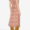 Robe midi en jacquard imprimé Lyndsay
