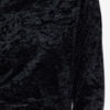 Robe midi Hadley en velours froncé Robe midi Hadley en velours froncé