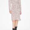 Robe midi à manches longues imprimée Zeliha Robe midi à manches longues imprimée Zeliha