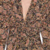 Robe midi à manches longues imprimée Zeliha Robe midi à manches longues imprimée Zeliha