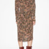 Robe midi à manches longues imprimée Zeliha Robe midi à manches longues imprimée Zeliha