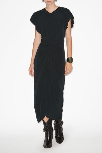 Robe midi unie Terena Robe midi unie Terena