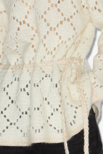 Robe-pull en laine et mohair Merida