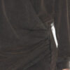 Robe sweat-shirt drapée en jersey Pipper Robe sweat-shirt drapée en jersey Pipper