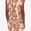 Robe t-shirt asymétrique en jersey imprimé aquarelle Leany Robe t-shirt asymétrique en jersey imprimé aquarelle Leany