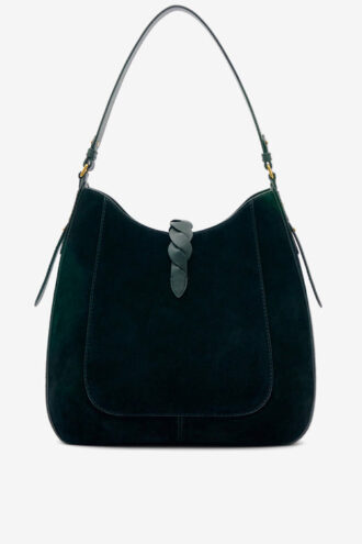 Sac Altay Hobo en cuir de veau suédé