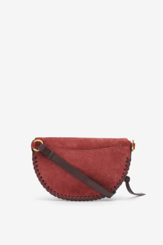 Sac banane Skano en cuir de veau suédé tressé